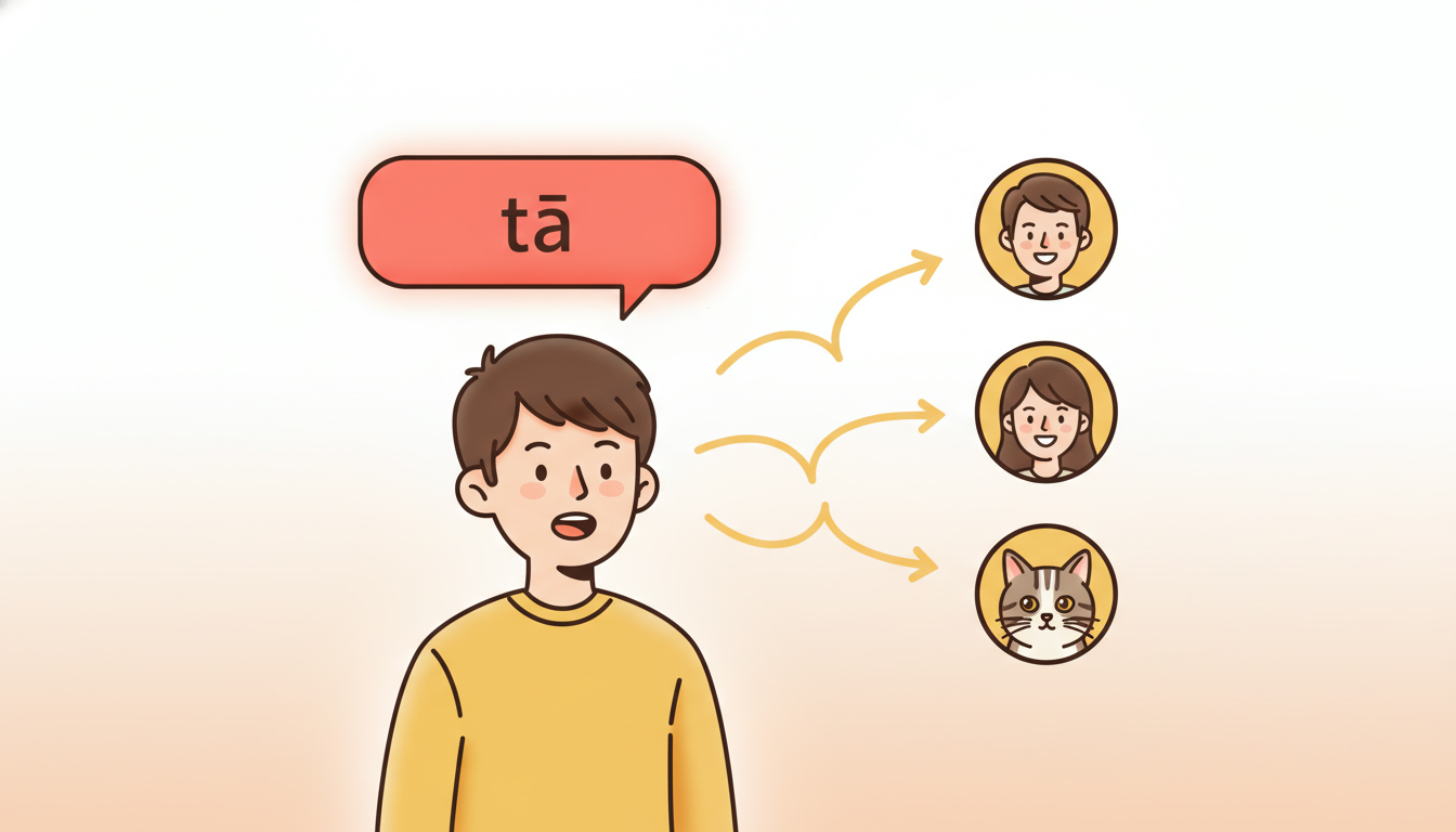 Why Mandarin Speakers Mix Up He and She in English