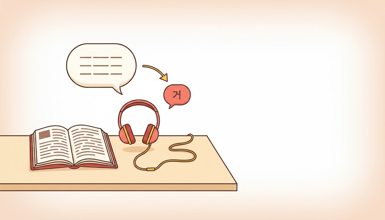 Korean Contractions: The 거/게/걸/건 Your Textbook Skips